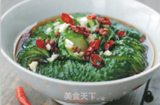 【蓑衣黄瓜】最垂涎欲滴++最清新爽口的做法步骤：4