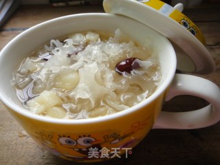 银耳荸荠汤的做法步骤：2