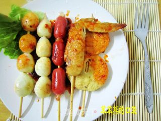 油煎串串的做法步骤：3