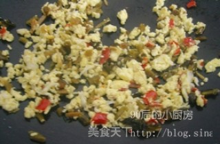 【桂花酸菜】的做法步骤：2