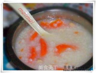 宝宝吃得香@@蚝干花生萝卜粥的做法步骤：3