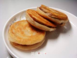 豆沙盘丝饼的做法步骤：4