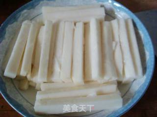 微波炉蜜汁山药的做法步骤：3