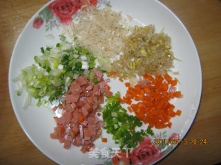 我爱蛋炒饭的做法步骤：2