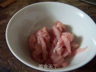 肉丝千张炒韭菜的做法步骤：4
