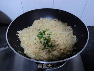 【大白菜炒饭】的做法步骤：3
