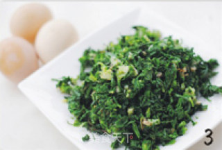 【荠菜煎蛋饼】明目益胃——你绝不可错过的鲜美小尤物的做法步骤：4