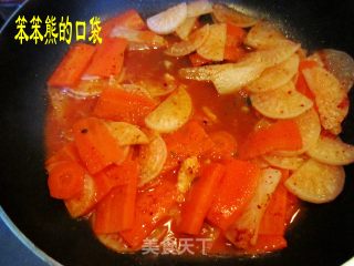 炒年糕的做法步骤：2