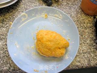 甜蜜早餐—红薯小甜饼的做法步骤：3