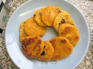 甜蜜早餐—红薯小甜饼的做法步骤：3