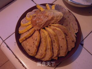 剪刀圆(又称镶碗/香碗)的做法步骤：2