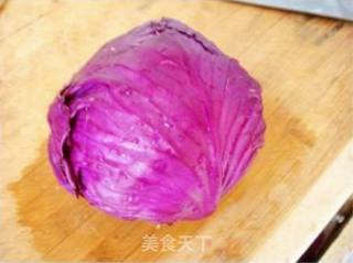 蒜香紫甘蓝的做法步骤：3