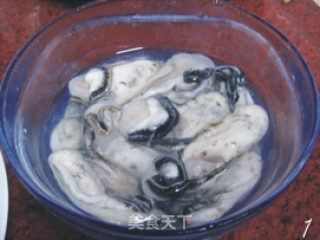 韭菜烧蚝的做法步骤：3