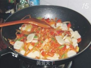 辣炒年糕的做法步骤：3