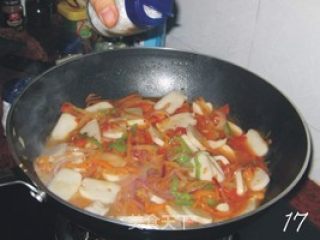 辣炒年糕的做法步骤：3