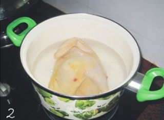家庭版白切鸡的做法步骤：4
