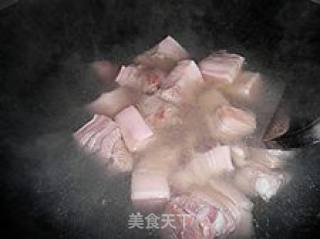 回忆小时候的年菜-----水笋烧肉的做法步骤：3