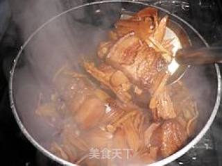 回忆小时候的年菜-----水笋烧肉的做法步骤：3