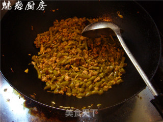 肉末酸豆角的做法步骤：2