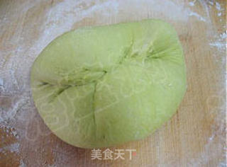菠菜手擀面的做法步骤：4