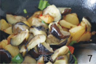 【东北地三鲜】改良少油版——经典下饭菜的做法步骤：2