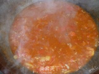 【老桃七厨房】自制——香浓茄汁乌冬面的做法步骤：2