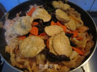 炒素鸡的做法步骤：2