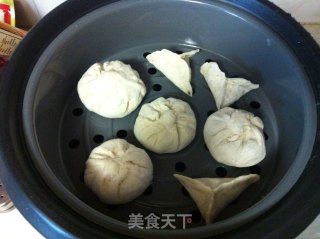 菜肉包的做法步骤：2