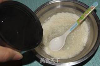 给宝宝的--米粉蛋黄糊的做法步骤：2