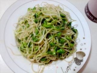 耗油豆芽菜的做法步骤：2