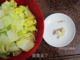 【油渣白菜】的做法步骤：2