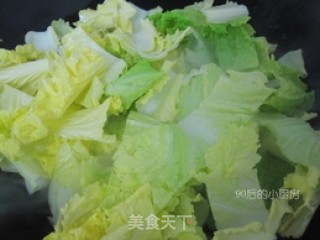 【油渣白菜】的做法步骤：2