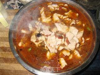 奶爸水煮肉片（天水出口辣椒面版）的做法步骤：2