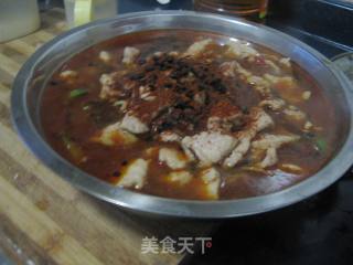 奶爸水煮肉片（天水出口辣椒面版）的做法步骤：2