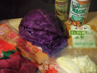甘蓝焗芝士面包的做法步骤：4