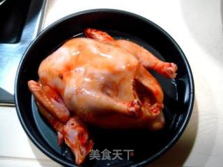 熏烤三黄鸡的做法步骤：4