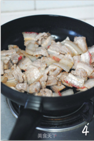 【豉香回锅肉】不吃肉的人也会爱上的一道菜的做法步骤：4