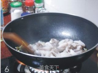 荷兰豆炒八爪鱼的做法步骤：3