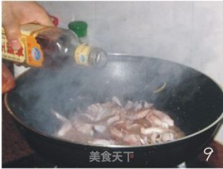 荷兰豆炒八爪鱼的做法步骤：3