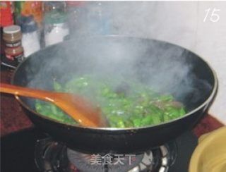 荷兰豆炒八爪鱼的做法步骤：3