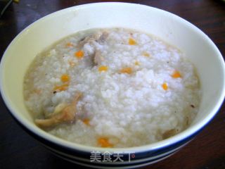 胡萝卜鸡骨粥的做法步骤：4