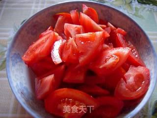 番茄炒蛋的做法步骤：2
