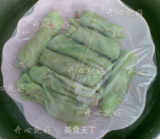翡翠白玉卷的做法步骤：2