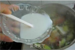家常汤羹--素四宝蛋汤的做法步骤：3