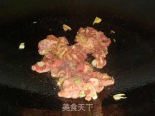 肉片炒春笋的做法步骤：2