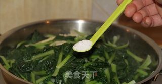 塔菜炒笋的做法步骤：2