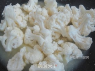 【上汤花菜】的做法步骤：2