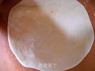 酥皮荠菜馅饼的做法步骤：2