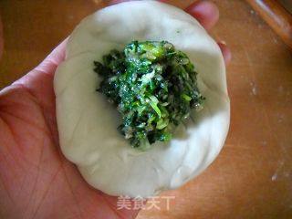 酥皮荠菜馅饼的做法步骤：2