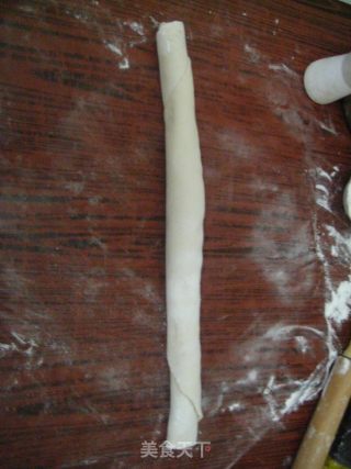 花生酱花卷的做法步骤：3